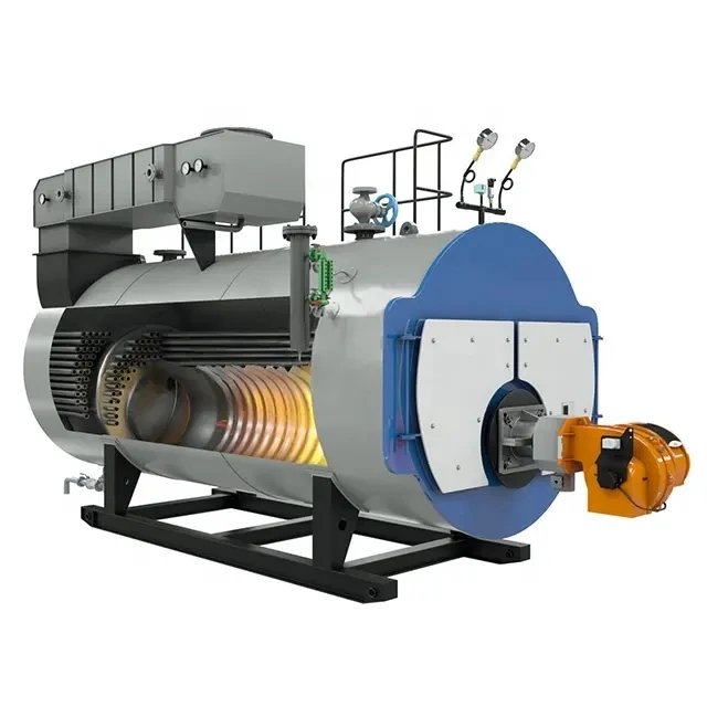 Industrial 1.5tons/h 10 mw 10t h wns Oil City Gas Diesel Fired Steam Generator Boiler Price