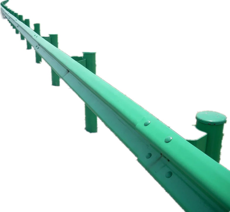 Road Safety Yellow Guard Rails System Warehouse Protective Safety Barrier