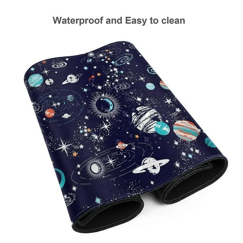 Cartoon Gaming Mouse Pad Anti-Slip Rubber Base Desktop Laptop Keyboard Pad