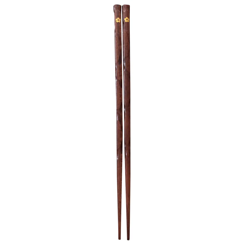Japanese  style rose wood sushi chopsticks 5 pairs/box