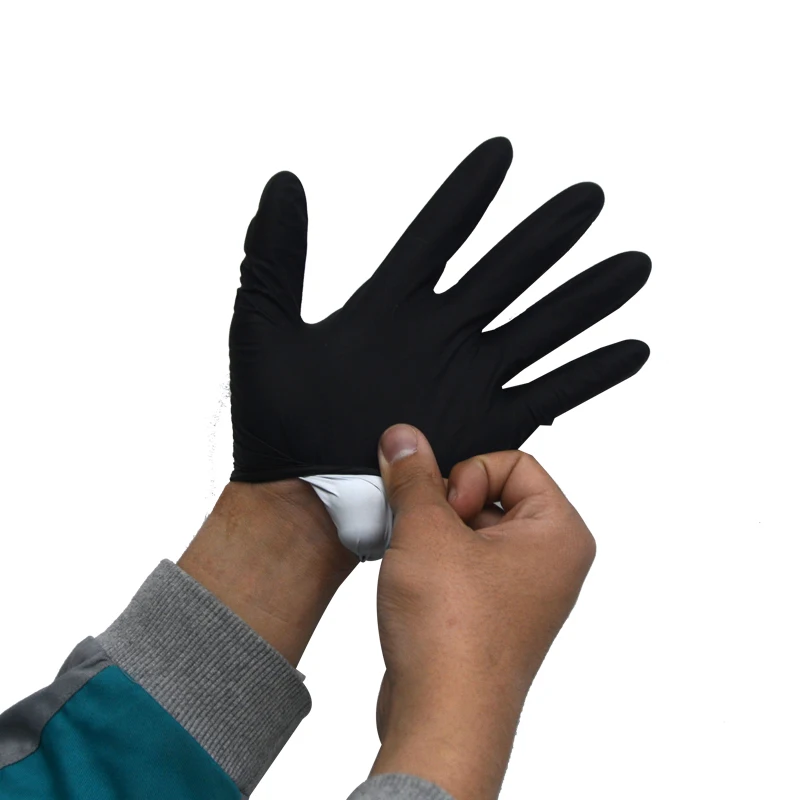 2022 Personal Protection Nitrile Gloves New Listing Water Proof Nitrile Gloves