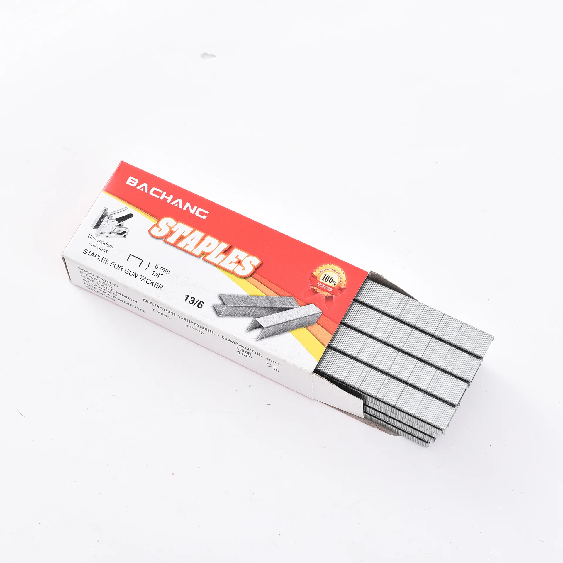 2024 Manufacturers Directly Supply Cross-Border Exclusive Stapler 13/6 Pin Wholesale Penetration Strong Electroplating stapler