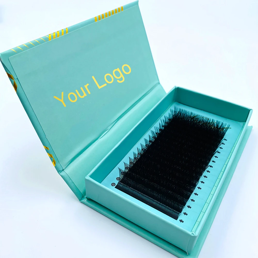 Eyelash Manufacturer Custom Eyelash Extension Professional Y Lash C Curl Lash Extensions