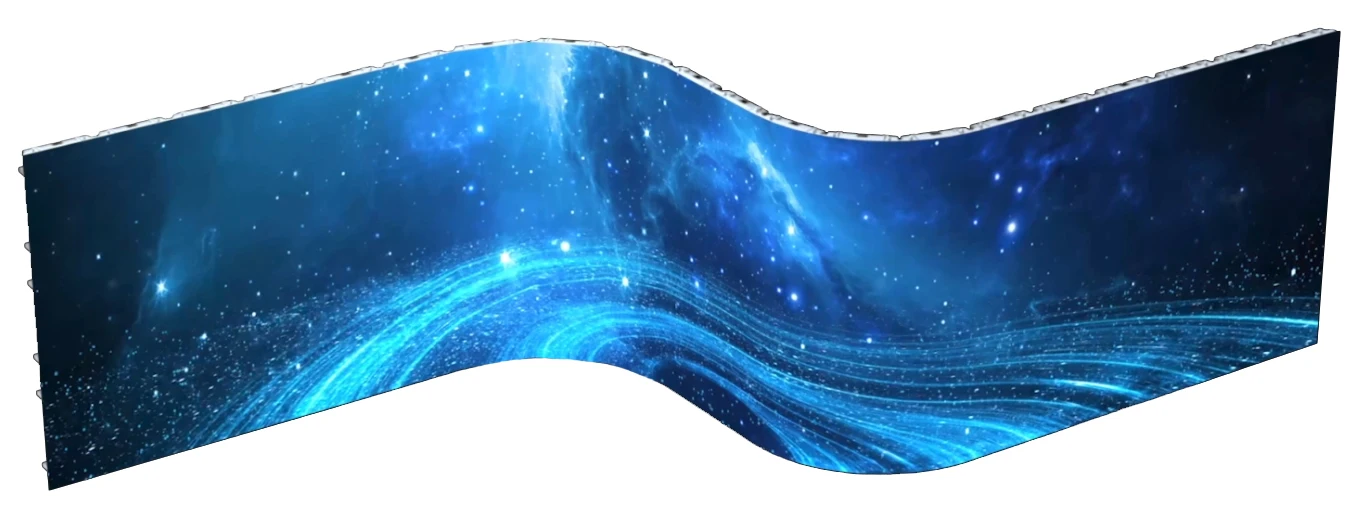 P3.076 Smart APP Control Flexible Led Screen Scrolling Message Pattern Graffiti Text LED sign board Animation RGB Display Panel