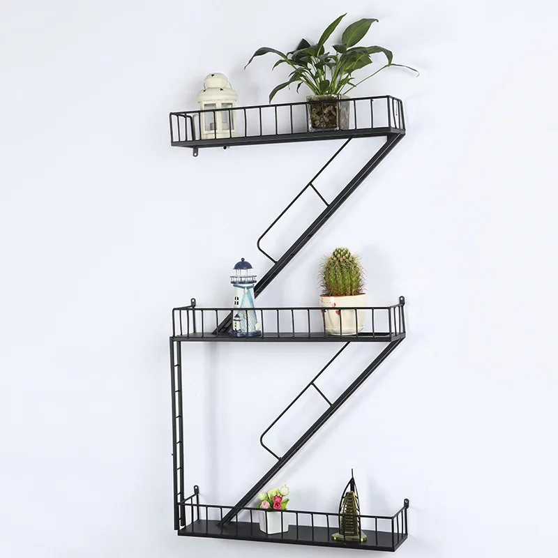 Hot Sell Factory Produce Home Decor Wall Decor Wall  Display Shelves Ladder Sets