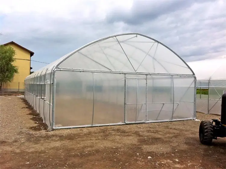 One one  High strength Agricultural poly tunnel Green House/tomato greenhouse for sale