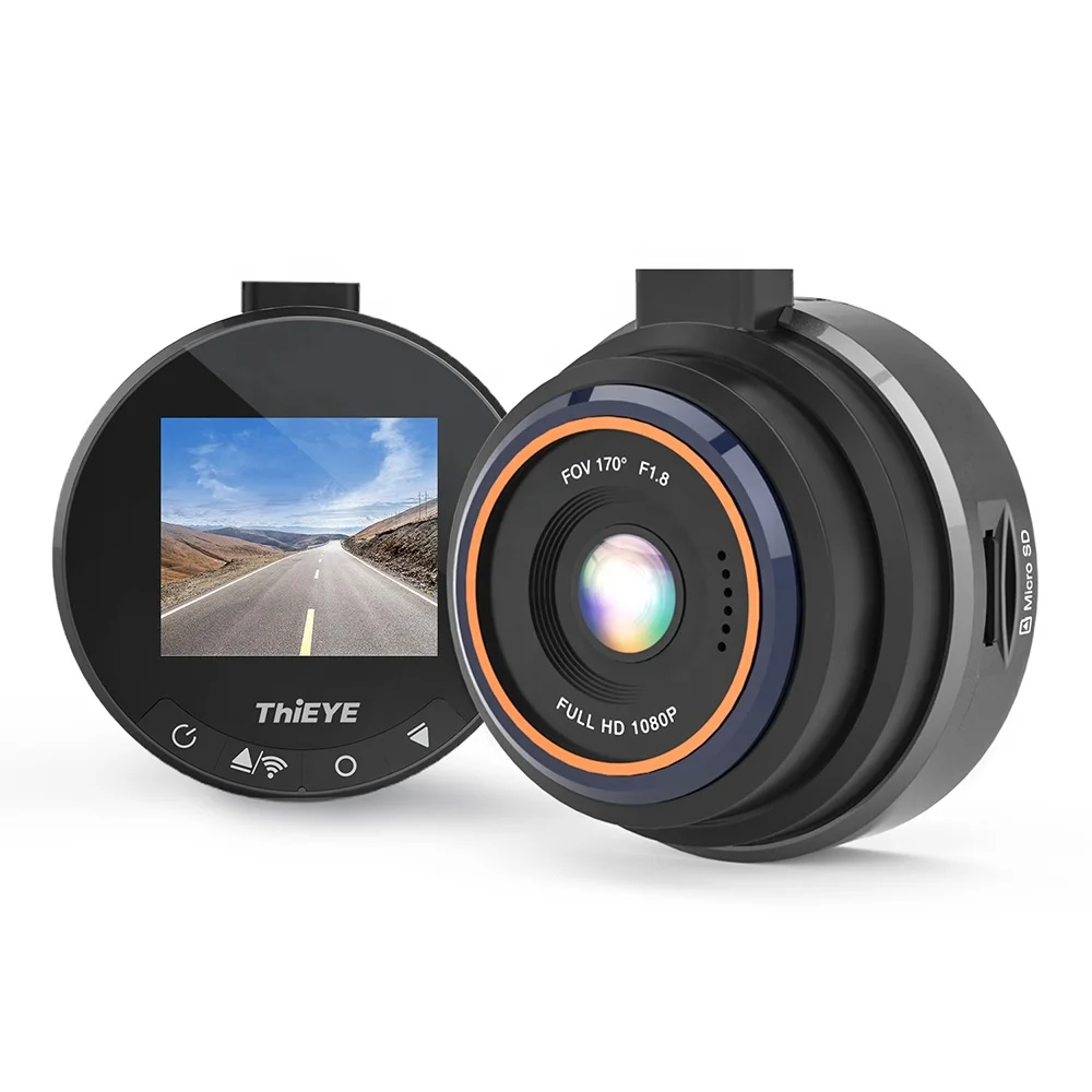  ThiEYE Настоящее HD 1080P автомобильная камера Safeel Zero + 170 широкоугольный режим парковки WiFi g-сенсор Автомобильный видеорегистратор Dash Cam черный ящик