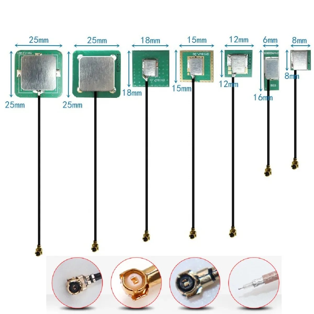 internal passive gps antenna ceramic 1575 high gain gps antenna active 10cm 1.13 cable ufl internal gps gnss antenna