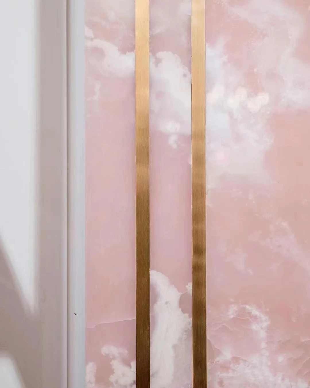 Free sample natural stone Pink Onyx marble SLATE tile price