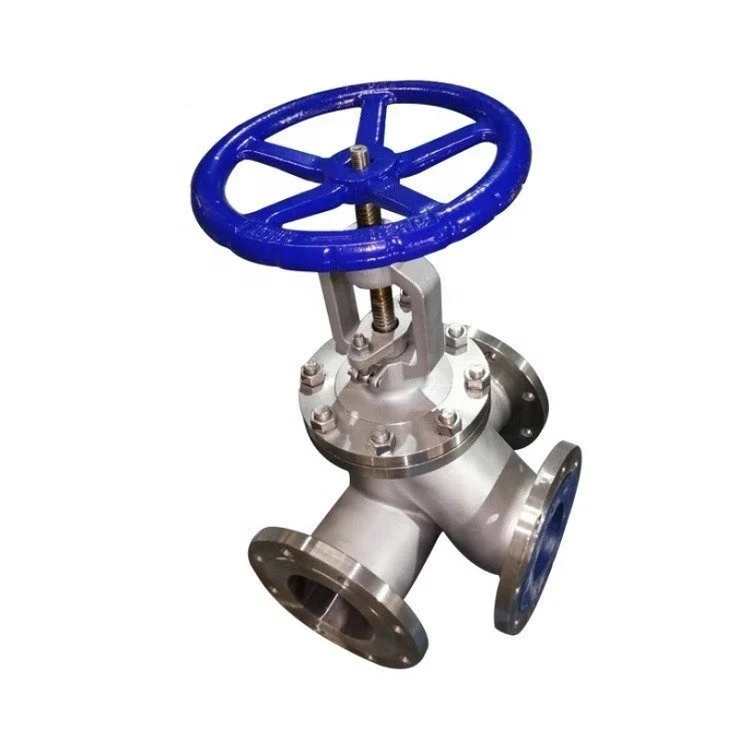 stainless steel KJ41F DN100 Antibiotic stop/globe valve for biological fermentation