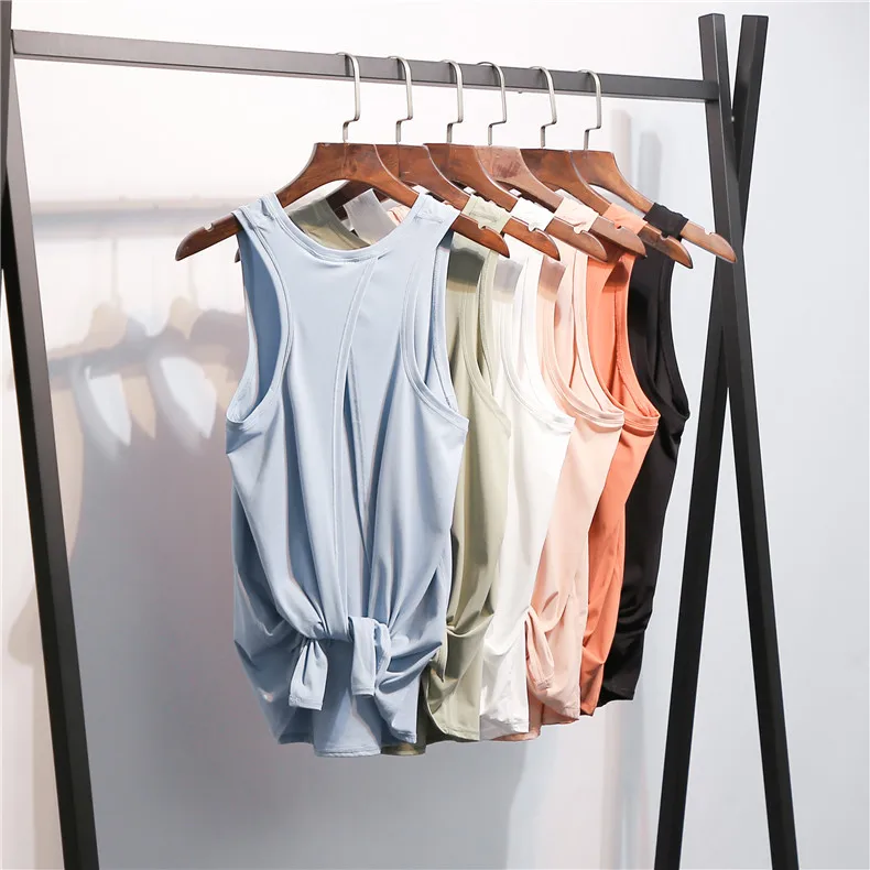 
Women Sleeveless Training Workout Fit Gym Fitness Eco-friendly Yoga Top 