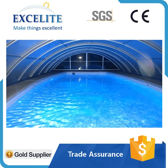 Aluminium Swimming Pool Roof Cover Telescopic