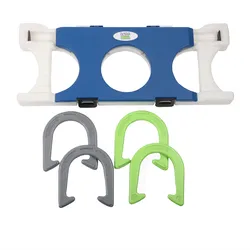 lawn outdoor gatherings camping beach backyard party throw games forged steel horseshoe iron horse shoe toss game set