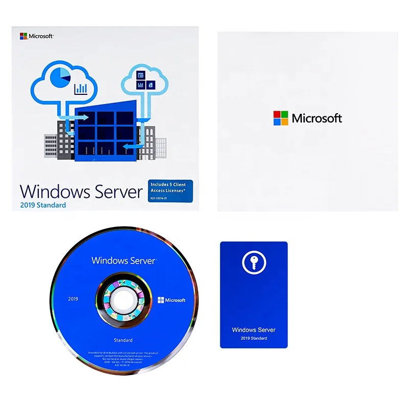 Windows Server 2019 Standard - 16 Core OEM и 5 CALs Win server STD