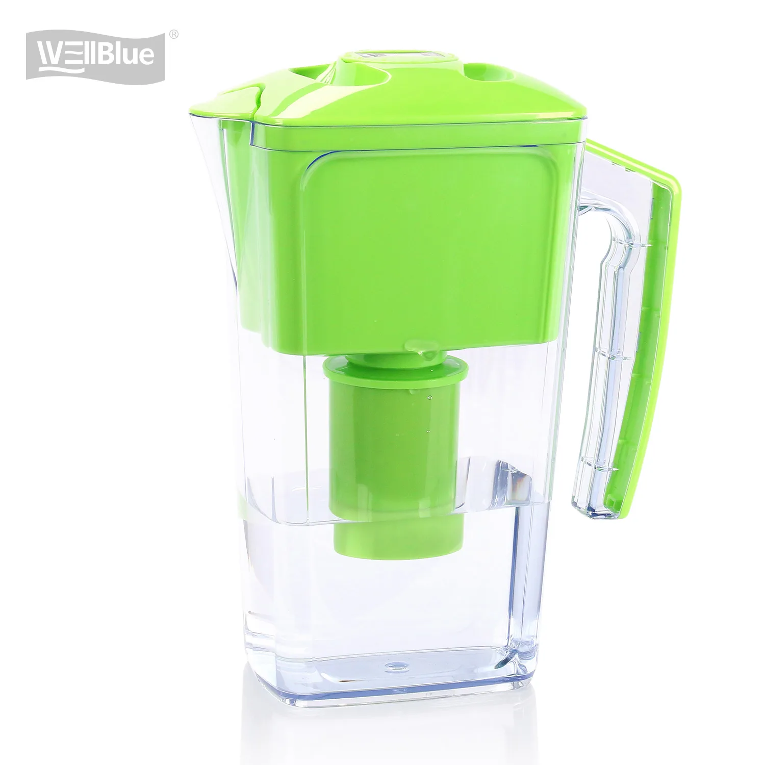 Carefully selected materials 2.5L  alkaline izonic water filter pitcher high quality water purifier jug