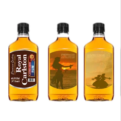 Premium quality whisky rum spirits liquor 375ml bottle rum manufacture