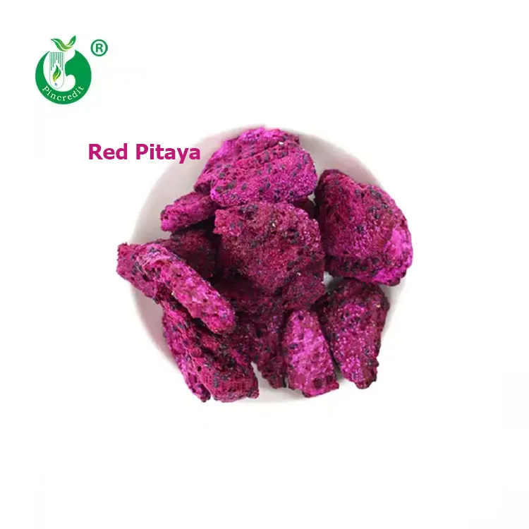 Pincredit оптовая цена, сублимированный красный Pitaya Dragon фруктовые ломтики