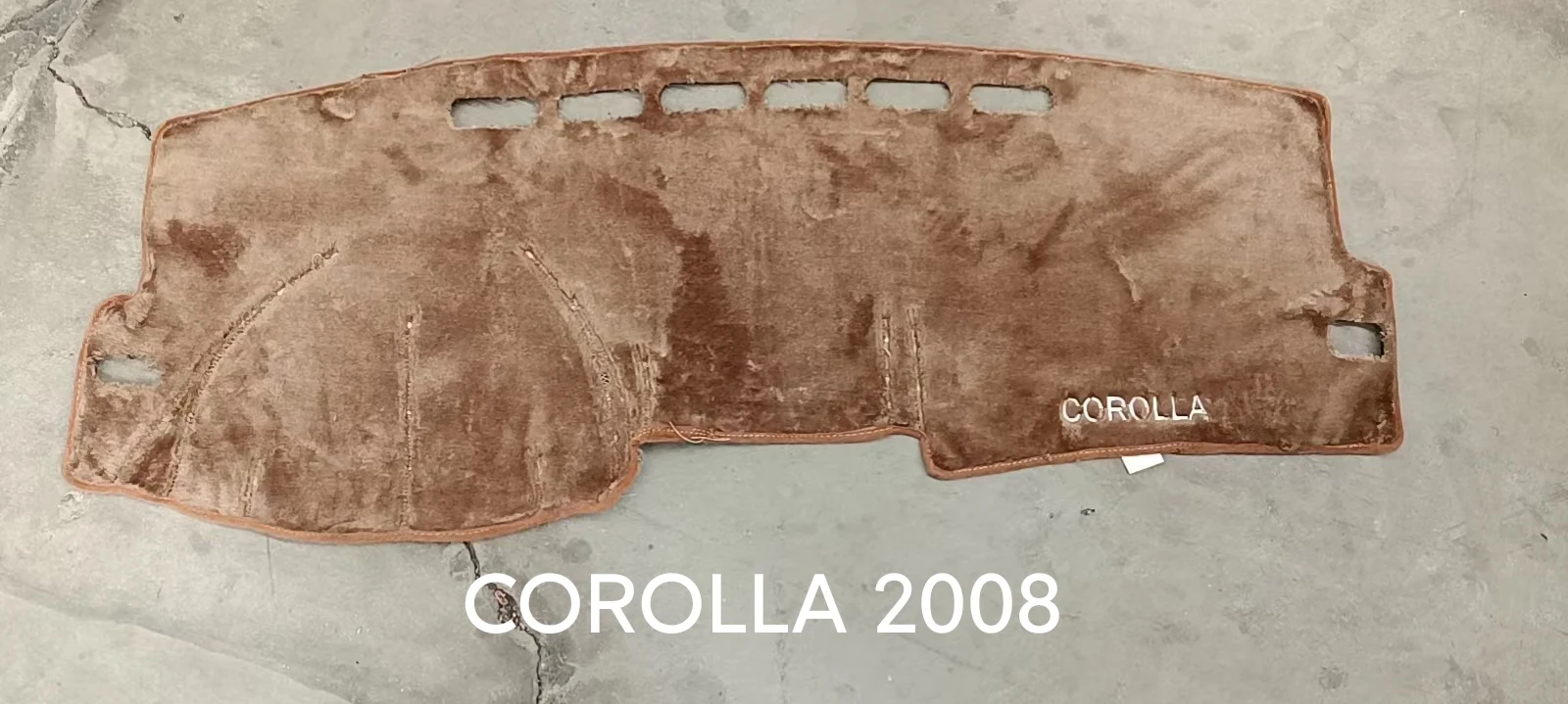 Factory Direct Sales Customizable Color Carpet Dashboard Cover for COROLLA 2008