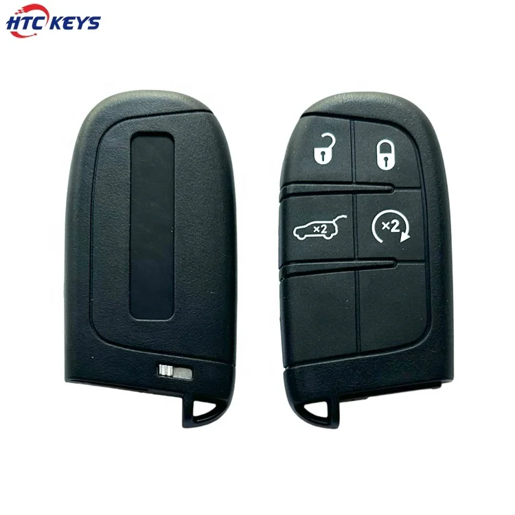 Car vehicle remote key shell case 4 buton SIP22 blade for c-hrysler car key case