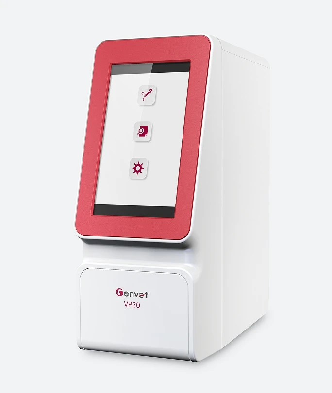 Genvet vp20 7 inch touch screen high professional POCT Veterinary Chemistry Analyzer