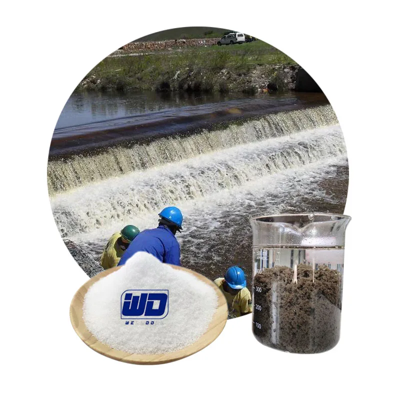 WELLDONE Flocculant-Polyacrylamide Polyelectrolyte In Water Treatment China Cationic Polyacrylamide Cpam