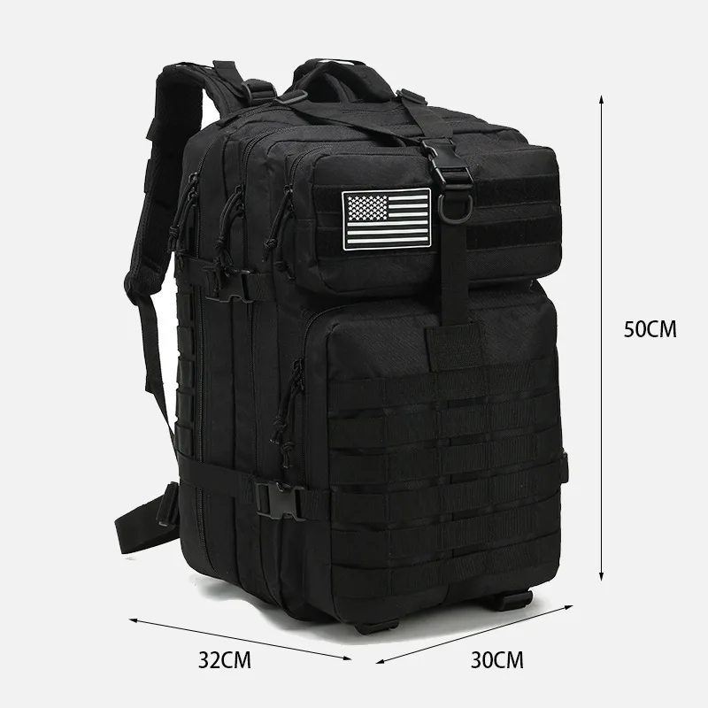 ready ship BSCI factory large capacity 45L hunting trekking hiking camouflage molle tactical 3P style backpack