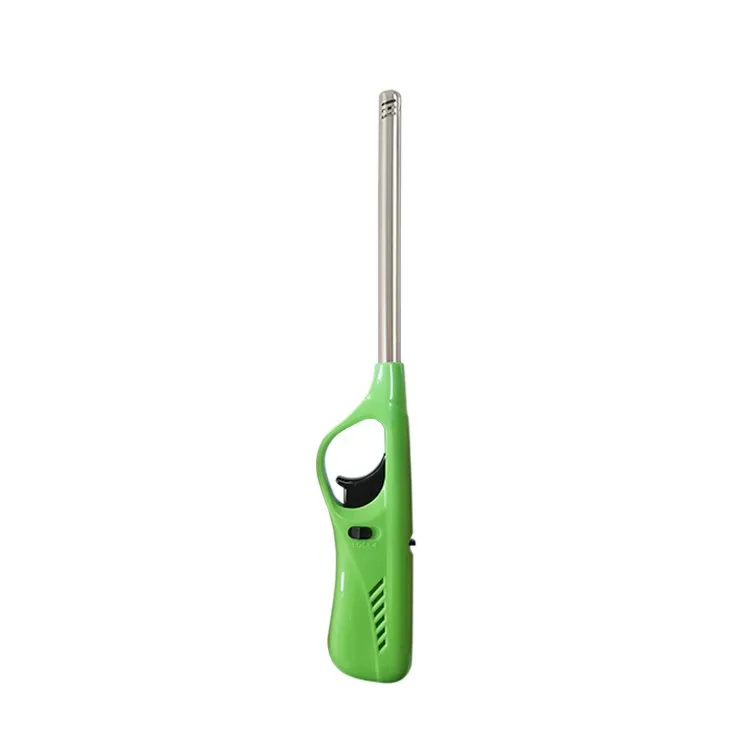  Long Candle Butane Stove BBQ Gas Lighter Wholesale plastic Electric Flame Refillable For Kitchen