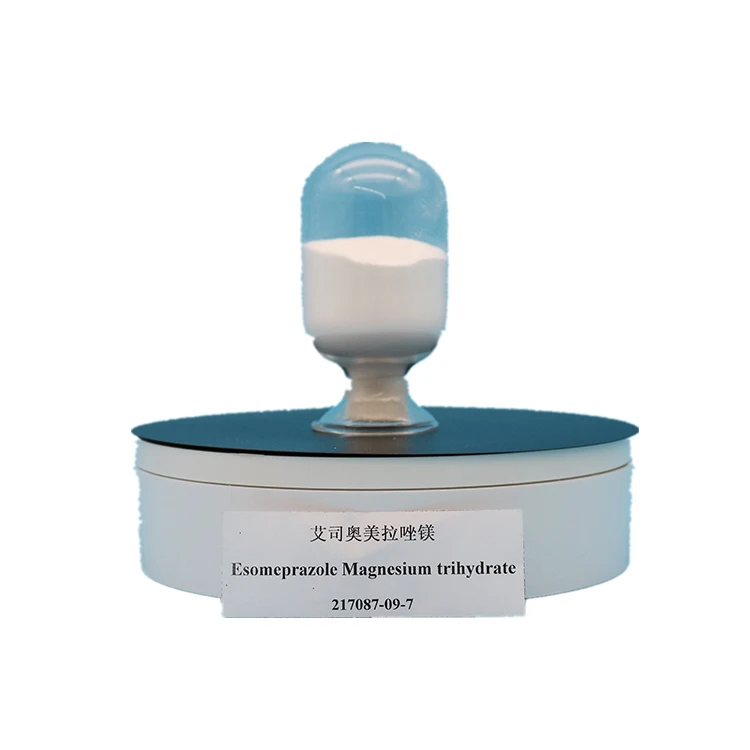 
High Purity Esomeprazole Magnesium Trihydrate Gastrointestinal Agents Medicine Grade Trihydrate CAS 217087-09-7 with Cheap Price 