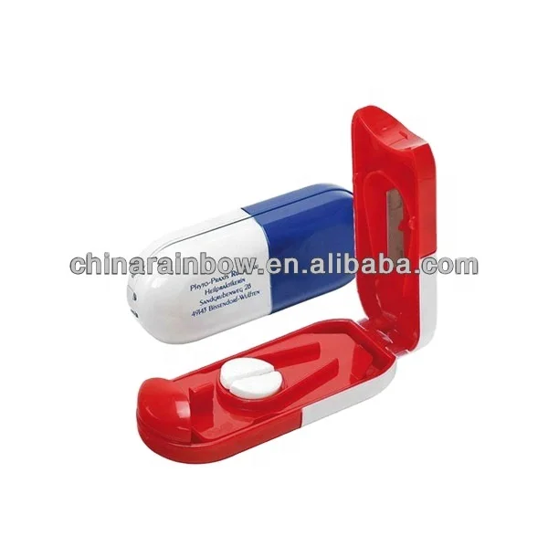 Multifunction Tablet Pill Cutter 2022 New Arrival Factory Manufacturer China 1-3 Days Customized Logo Acceptable 8x3.2x2cm PS