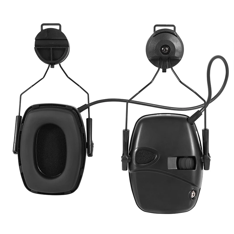 Rotation 360 On/Off Switch Volume Control Aux Jack Ear Protection Electronic Earmuffs Shooting With Omnidirectional Microphone