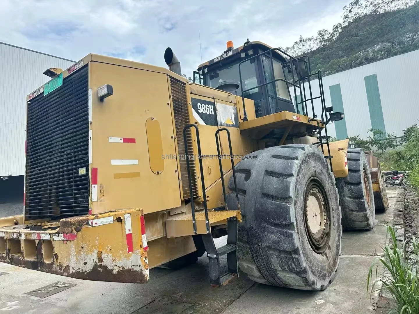 used engineering & construction machine factory cheap price caterpillar 986h wheel loader cat 986 hydraulic front payloader sale