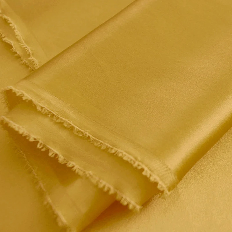 
Hot sale Silk stretch satin Ready to Ship No MOQ 114cm 19mm 100% Pure Natural Mulberrry Silk Fabric 