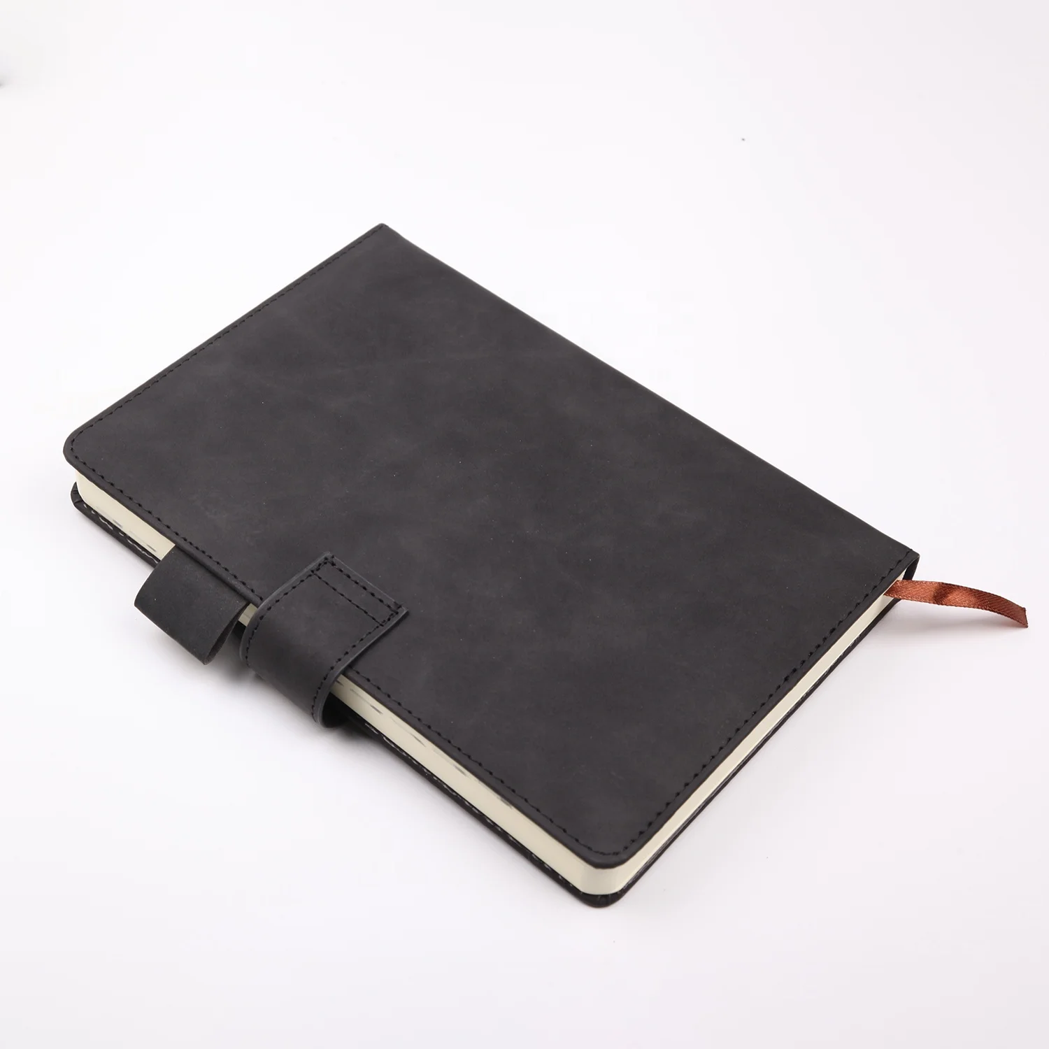 2023 new design diary with pen holder and buckle day a page Custom inner Page Design