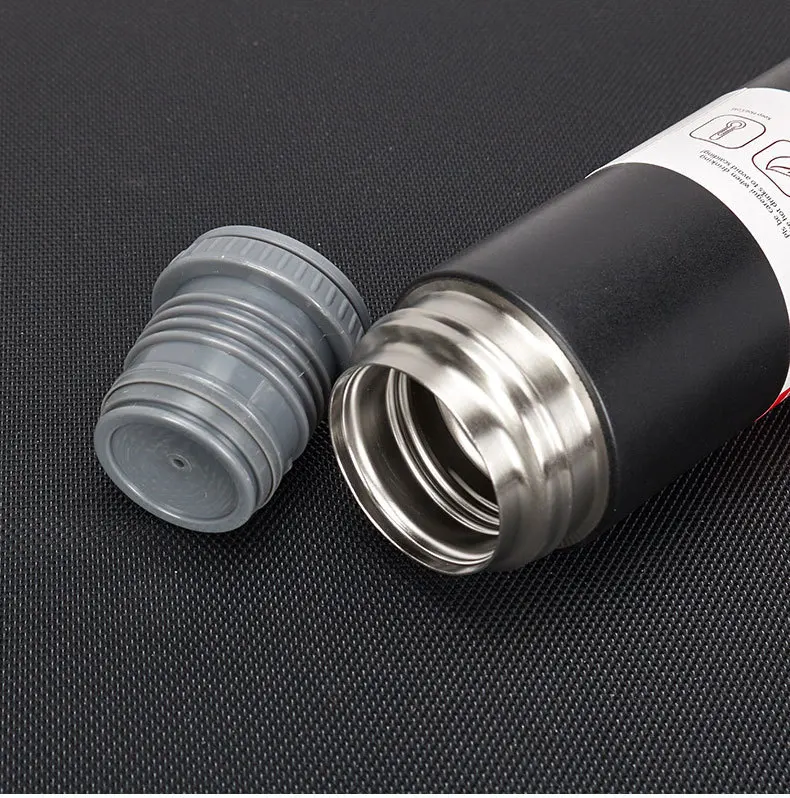 New Stainless Steel Vacuum Flask Travel Mug Set Sport Water Bottle Gift Box Set Large Capacity Travel Double Wall Vacuum Bottle