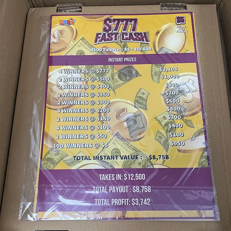 Custom proper price top quality one window four window pull tab games tickets manufacture bingo pull tabs lottery tickets