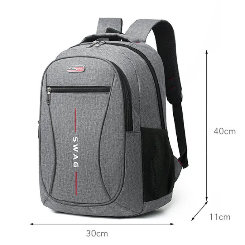 OMASKA Casual Sports Backpacks Large Capacity Laptop  Hiking School  Backpack Leather Backpack Men