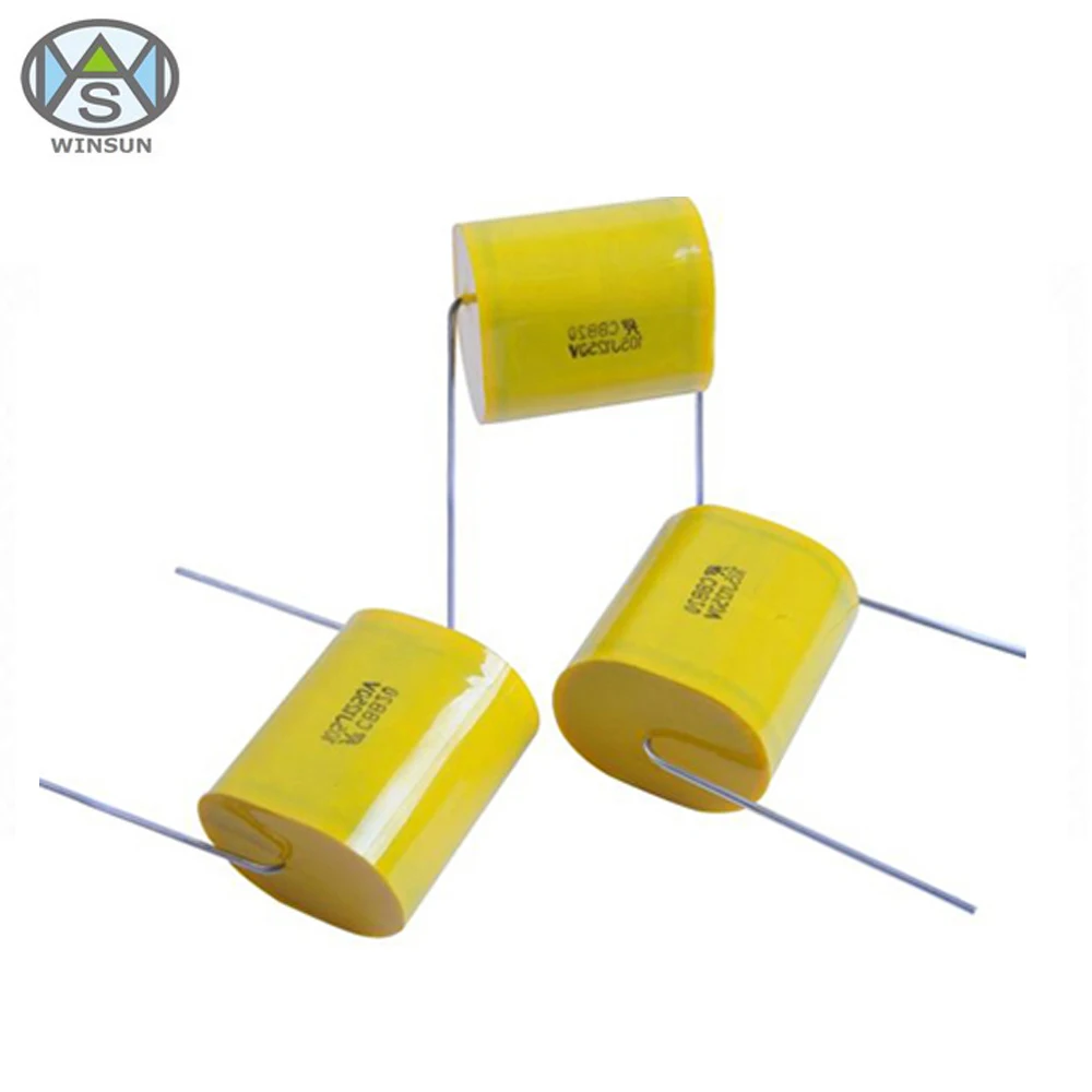 Rohs Compliant CBB20T Polypropylene Metallized Film Capacitor