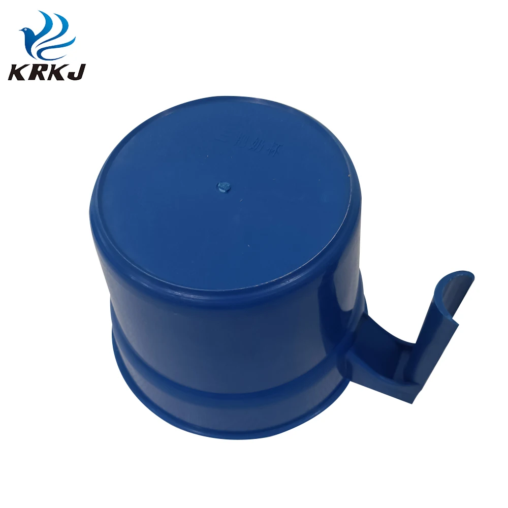 KD991 farm milk tester mastitis detection plastic strip cup with black plastic screen