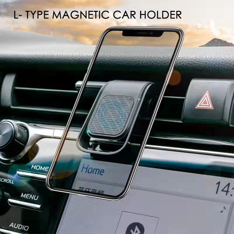 360 degrees rotating universal mini magnetic car cell phone holder support air vent car mobile phone mount