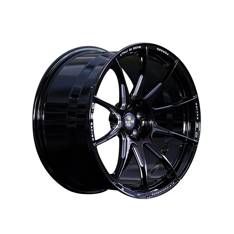 WRS459 Custom Private Black Straight Spoke 18 Inch Rims Deep Rim Alloy Aluminum Wheel For Car Racing