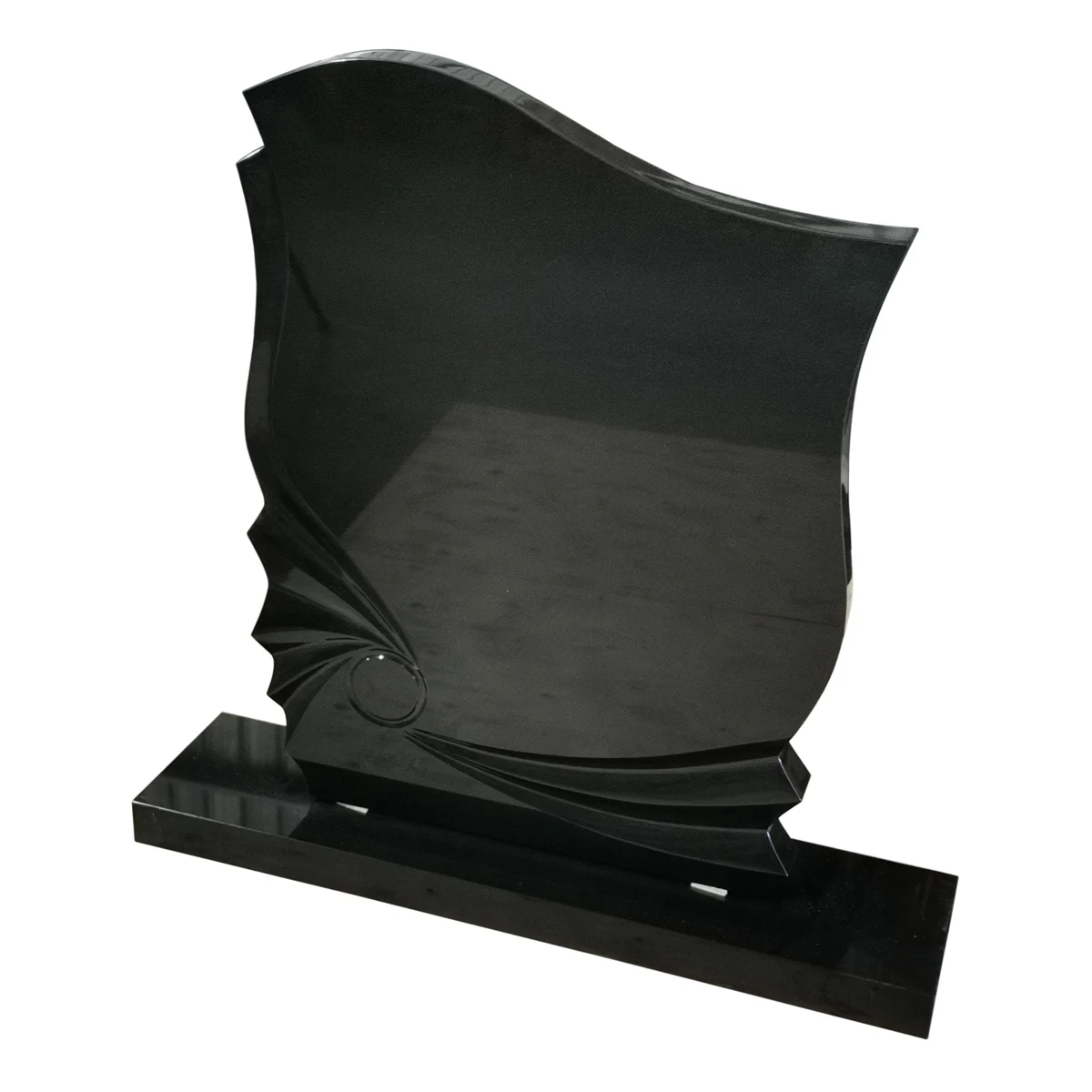 Надгробные надгробия из черного гранита в европейском стиле новый китайский