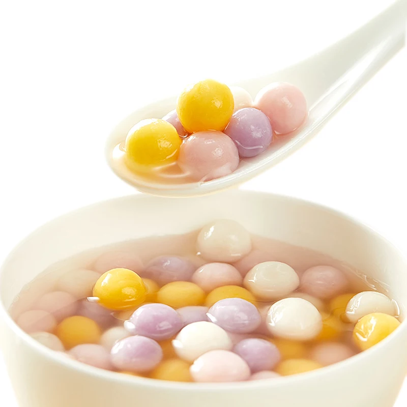Sinian small glutinous rice balls instant breakfast healthy nutrition frozen Yuanxiao multi-flavor small glutinous rice balls
