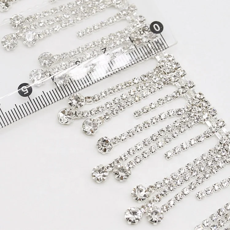 Rhinestone Belly Waist Body Chain Link Flower Rhinestone Chain