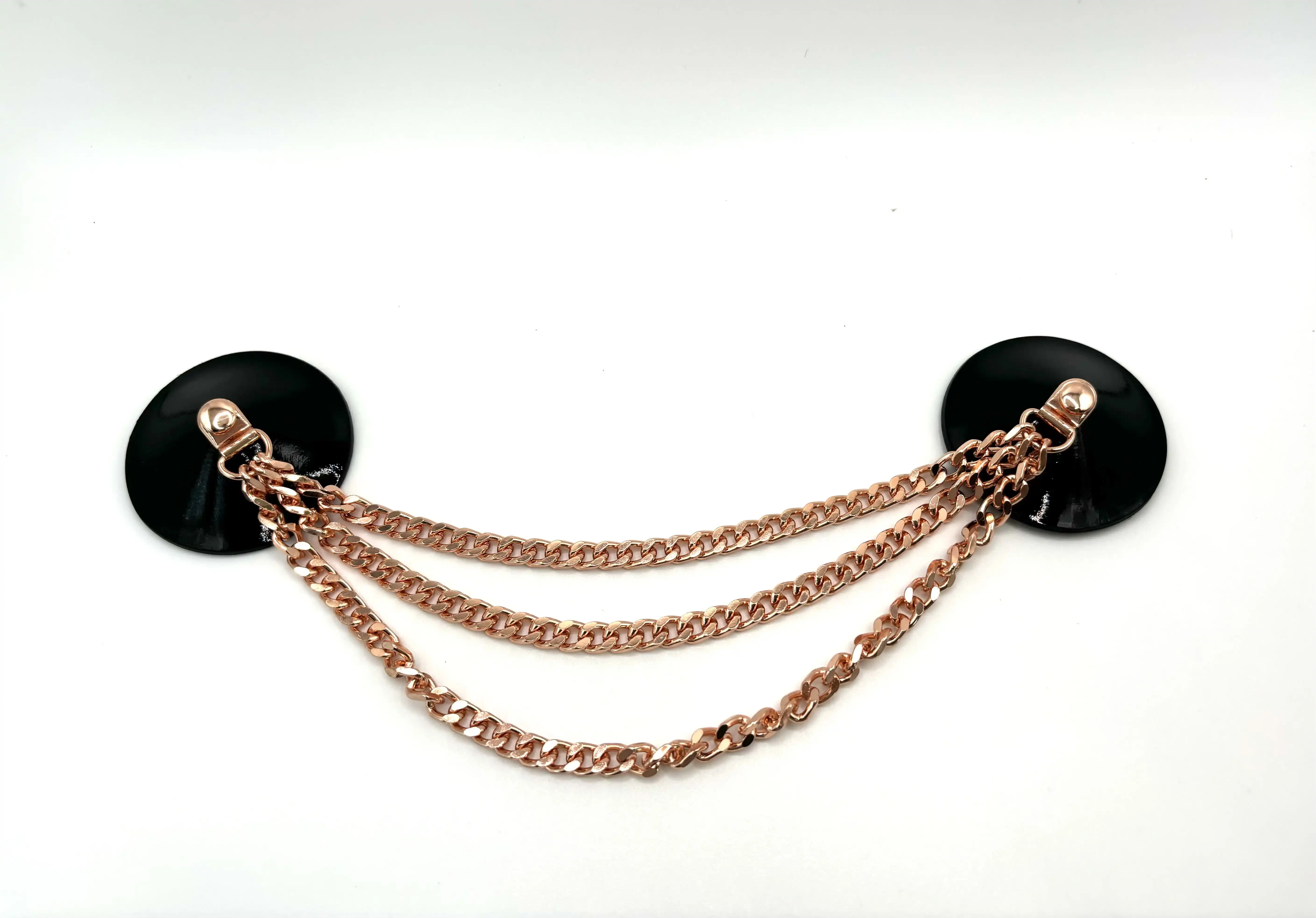 Chinese Manufacturer Leather Chain Breast Pad Invisible Seamless Holiday Chest Paste Wholesale Nipple Cover