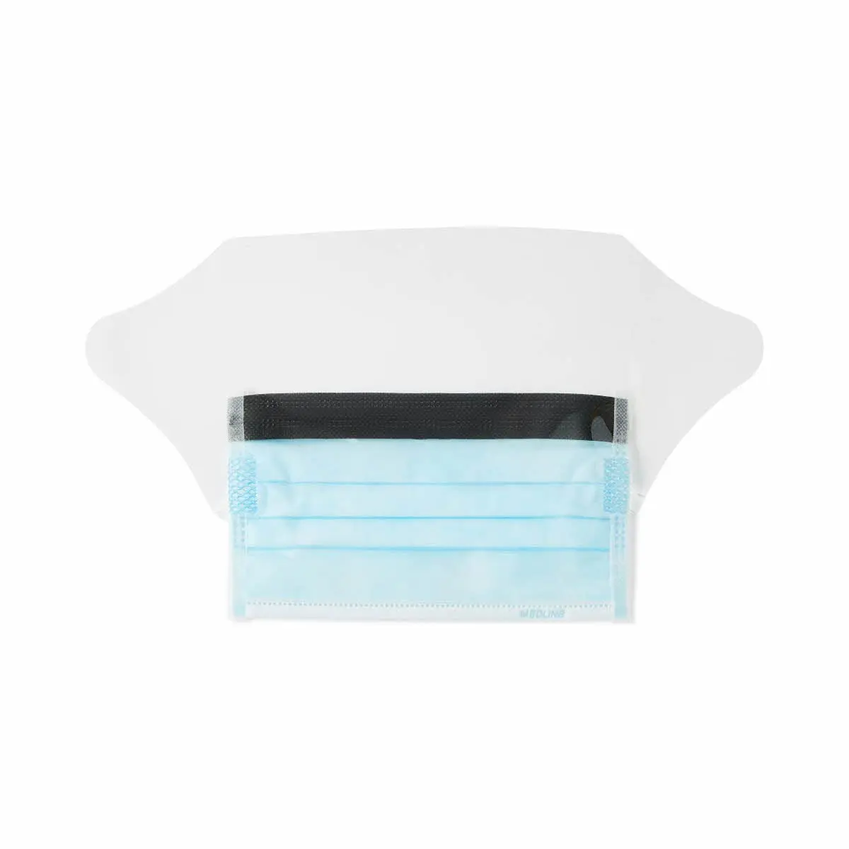 Disposable 3-Ply Anti-fog Face Mask Mouth Cover Ear-loop With Eye Shield Face Mask