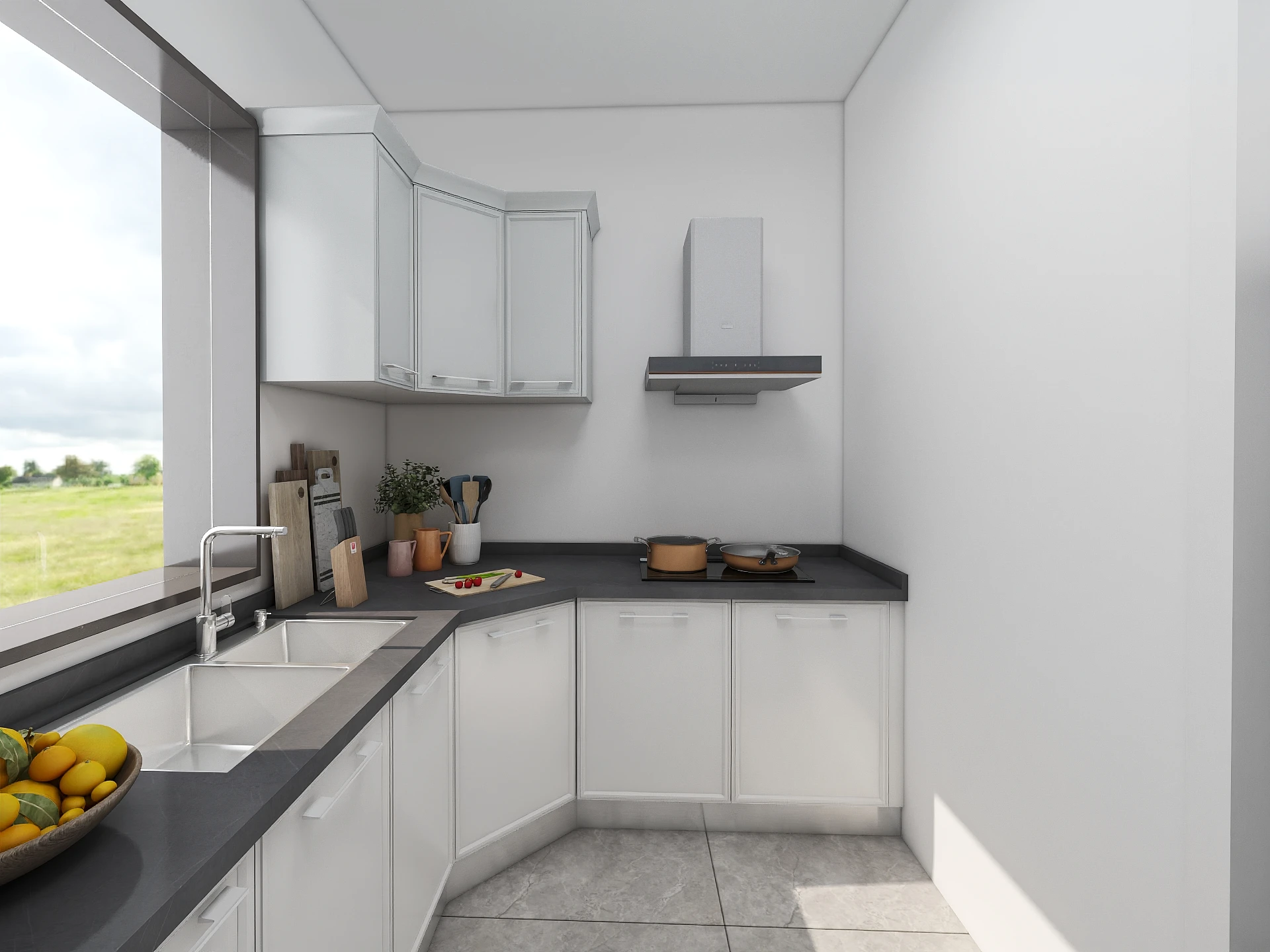 Factory Direct Modern Luxury Design High-End Lacquer Finish Handleless Electric Drive Kitchen Cabinets