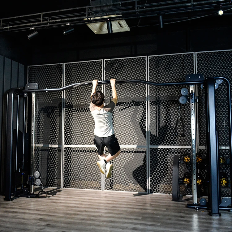 
Cheap Multi-function Power Rack Hom Gym Equipment Dual Arm Cable Crossover Machine 