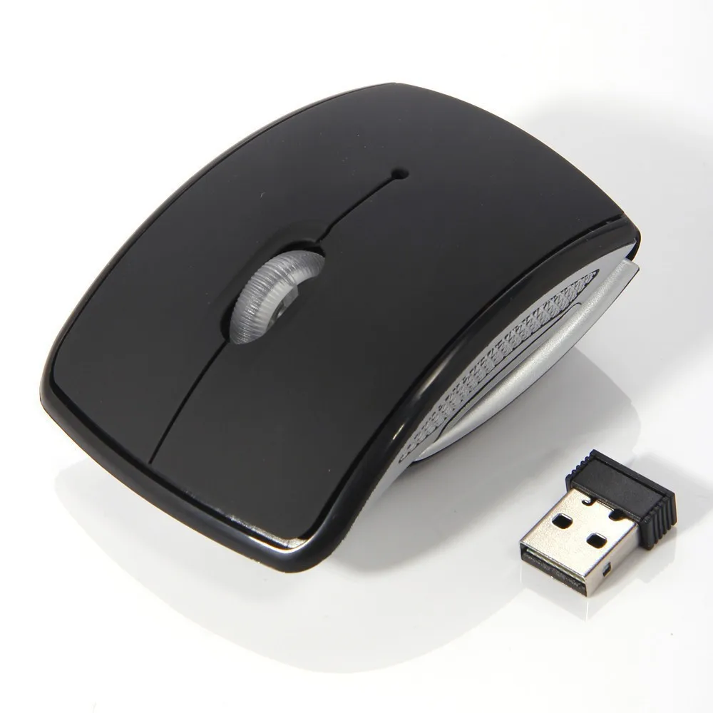 
2.4G Wireless ARC Folding Foldable Cordless Mouse 