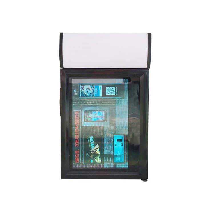 MEISDA SC52B 52L Single Door Mini Display Caviar Refrigerator Single-Temperature Cooler with ETL Certified