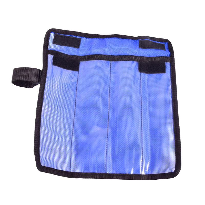 Fishing Trolling Lure Bag Rolling PVC Baits Package Bag Custom Nylon Material Fishing Lure Bag Storage Fishing Accessories